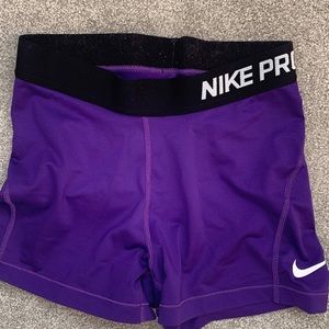 Purple Nike Pros